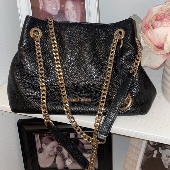 Black leather Michael Kors purse - Picture 4 of 5